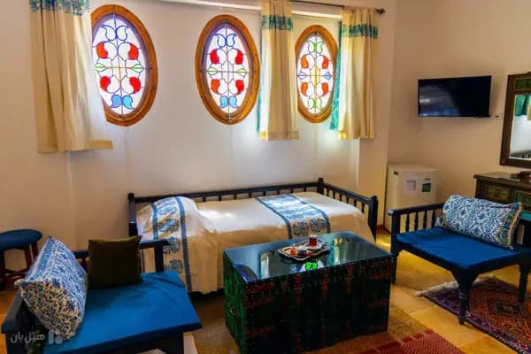 فضای داخلی اتاق در بوتیک هتل سنتی بخردی اصفهان