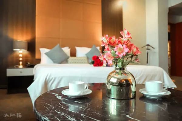 طراحی داخلی اتاق در هتل ایران کیش