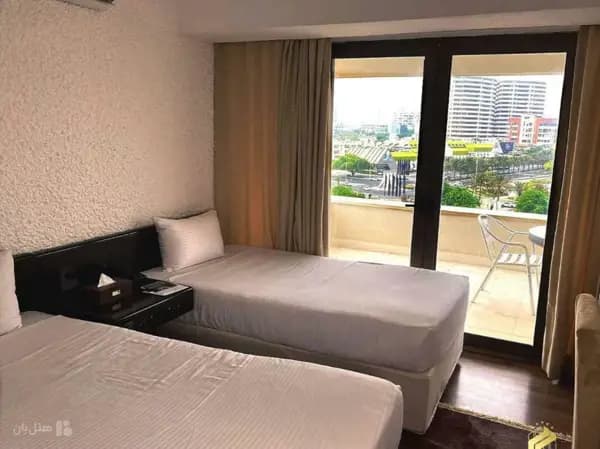 فضای داخلی اتاق هتل شایان کیش