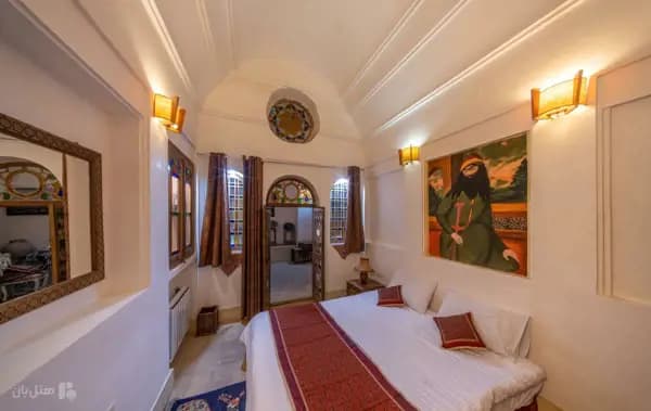اتاق دوتخته دابل در هتل موزه فهادان یزد