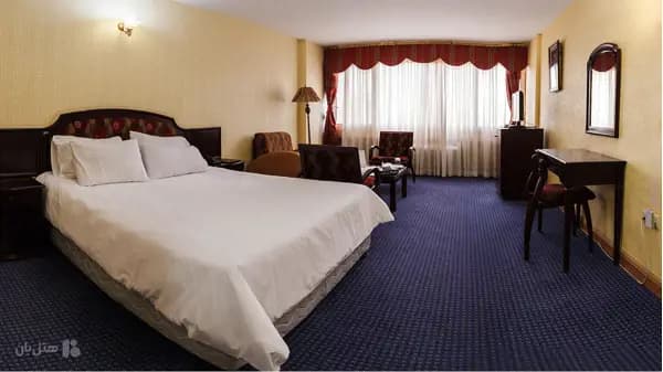 تصویر اتاق دو تخته دابل هتل جهانگردی میگون تهران اتاق دو تخته دابل در هتل جهانگردی میگون تهران