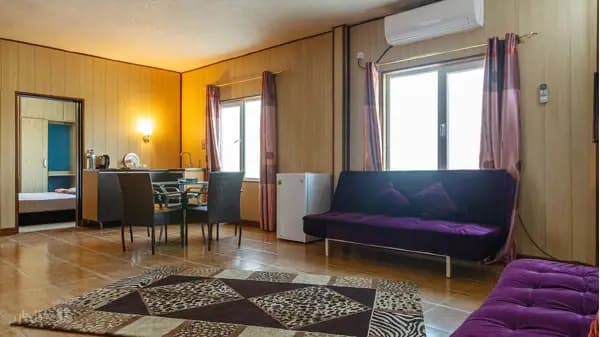 تصویر طراحی شیک داخلی سوئیت هتل ساحلی خلیج فارس قشم طراحی داخلی شیک سوئیت در هتل ساحلی خلیج فارس قشم